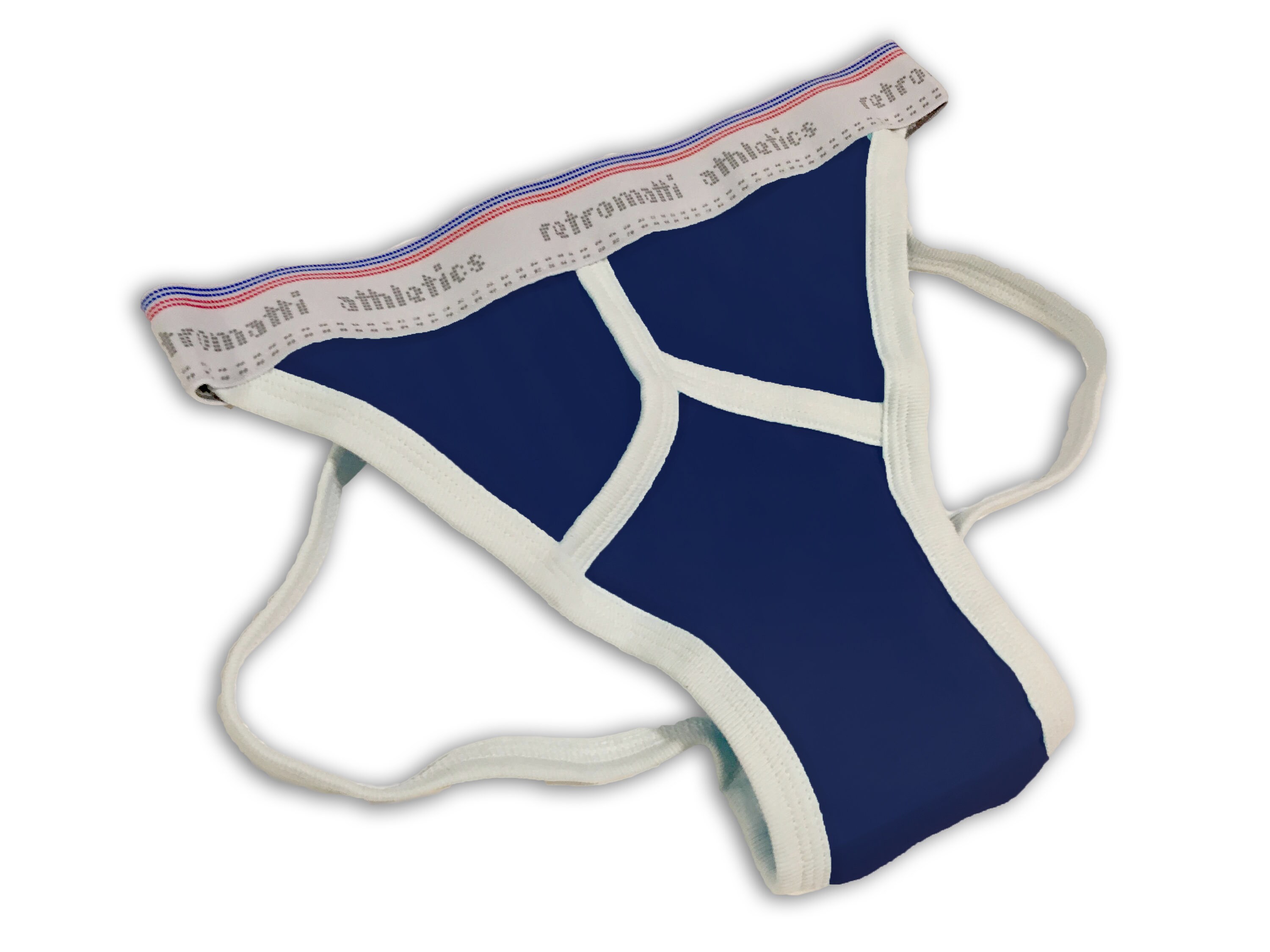 Retro jock strap navy blue new jockey 80s 70s rainbow Etsy