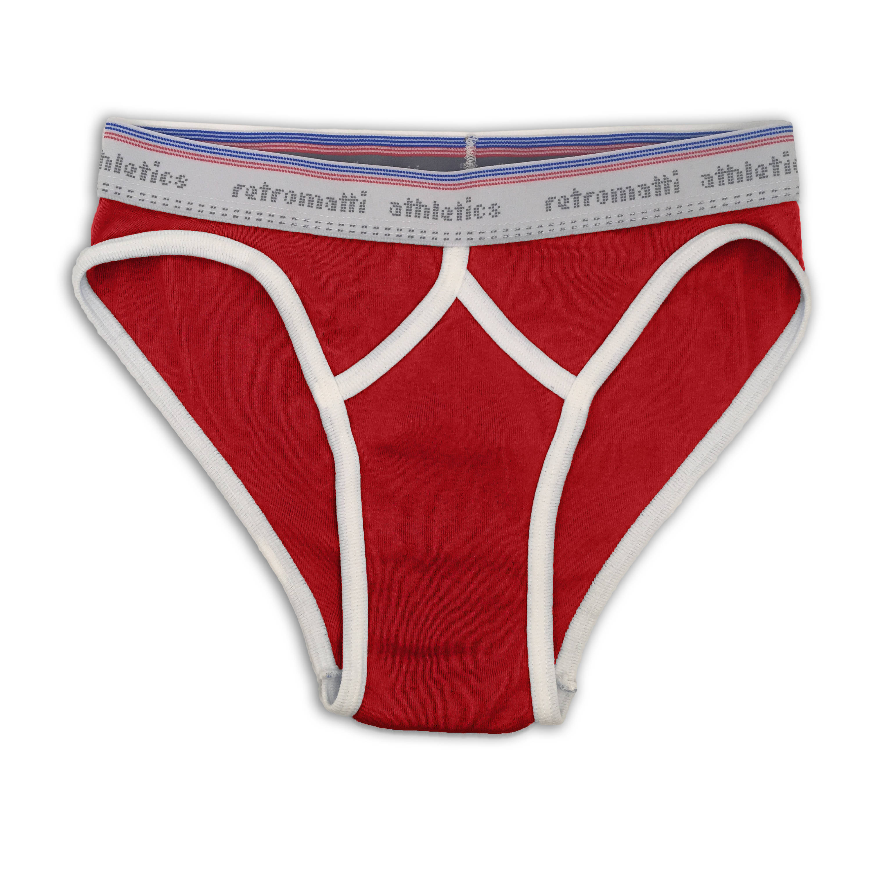 Retro low rise sport briefs in red handmade geek underwear y Etsy