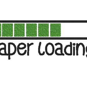 Diaper Loading Embroidery File