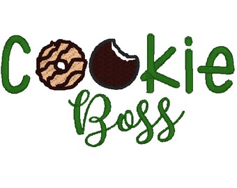 Cookie Boss Embroidery File