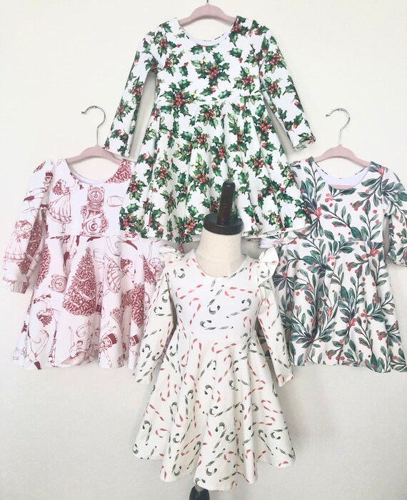 organic cotton christmas dress Candy Cane Dress, Holiday Women's Sexy Low Neckline