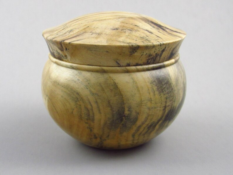 Buckeye Burl Lidded Box