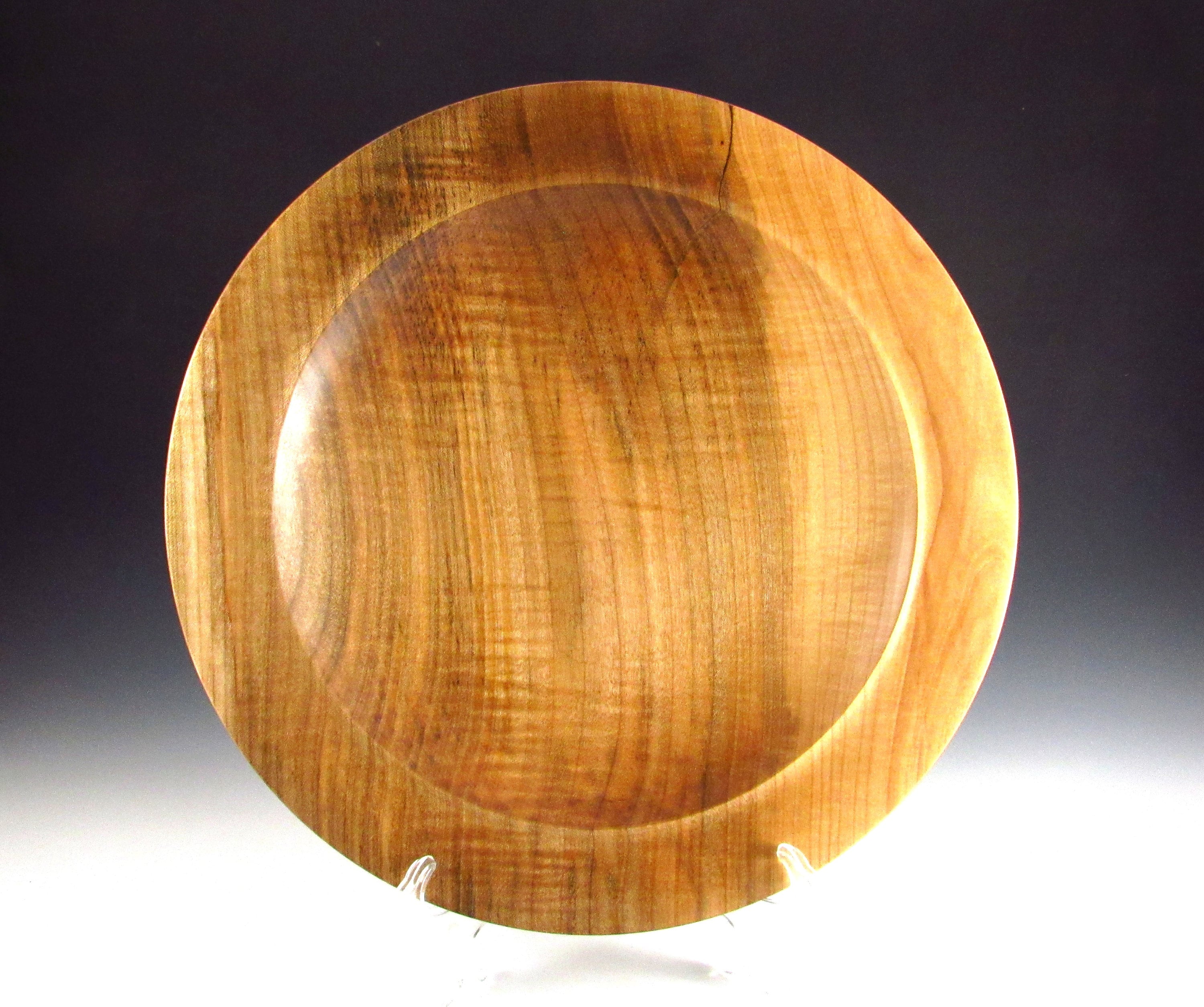 Curly Red Maple Platter India