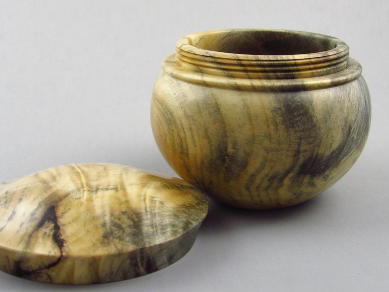 Buckeye Burl Lidded Box