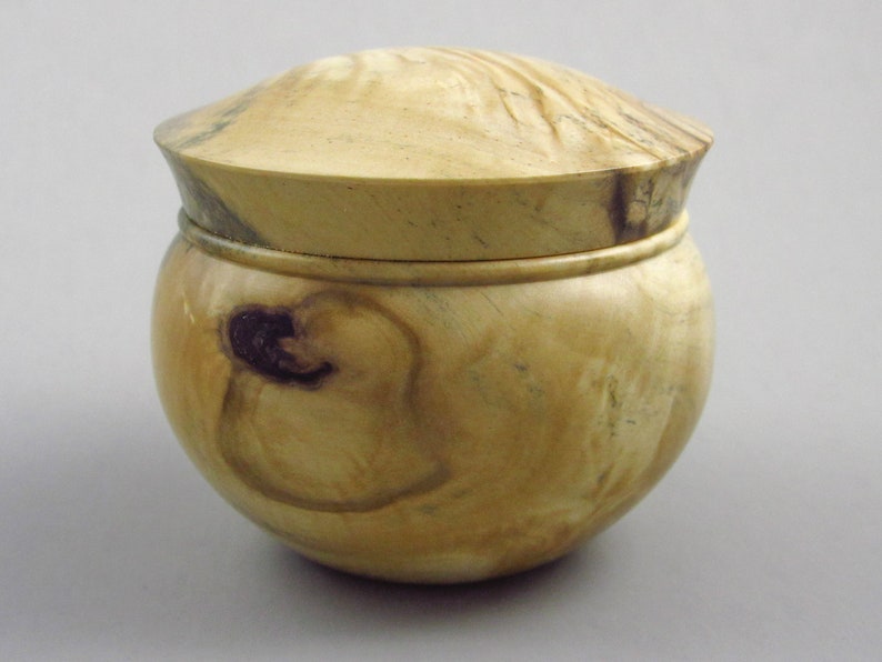 Buckeye Burl Lidded Box