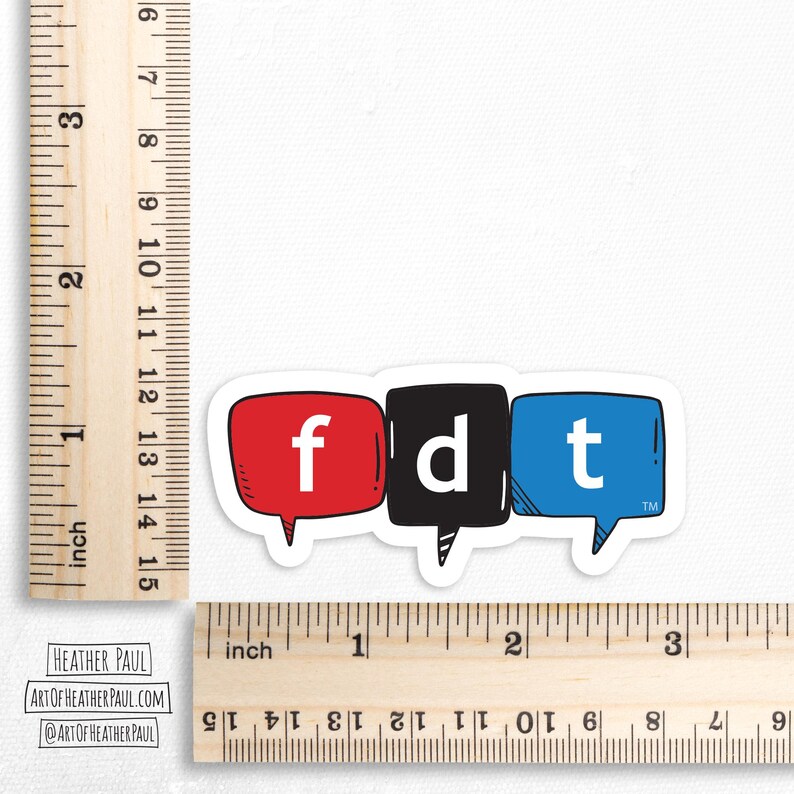 Fdt Sticker FDT NPR Parody Sticker, Resist Sticker, Anti Oligarchy, Anti Trump ...
