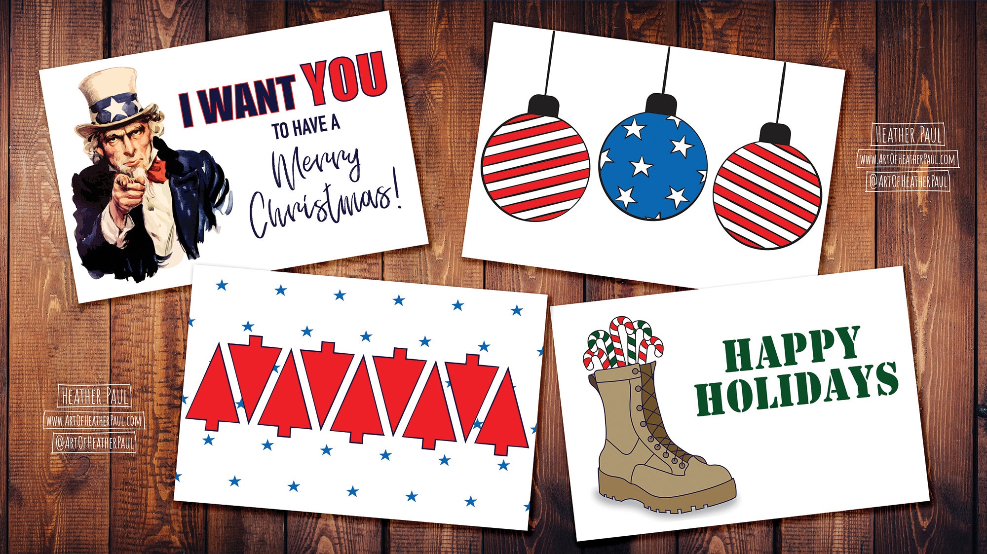 military-themed-holiday-card-set-christmas-cards-holidays-patriotic-instant-download-printable-stationary-notecards-etsy