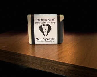 Mr Special  goats milk soap