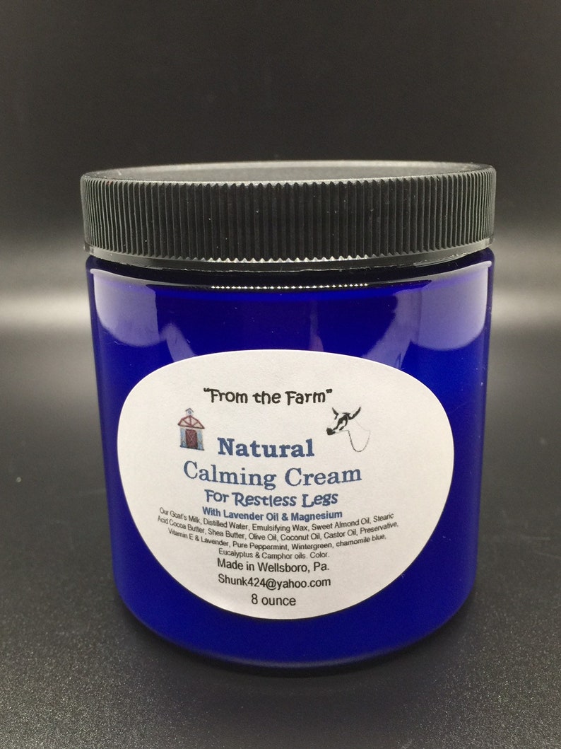 Calming Cream for Restless Legs Restless Leg Syndrome Etsy