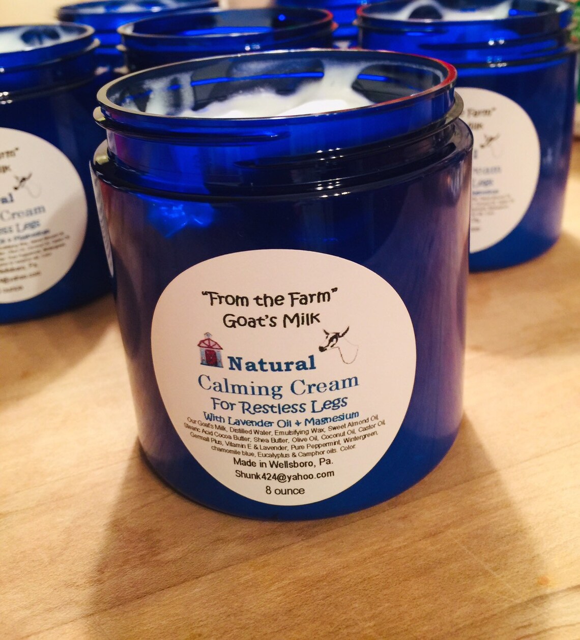 Calming Cream for Restless Legs Restless Leg Syndrome Etsy