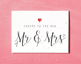 wedding gift card etsy