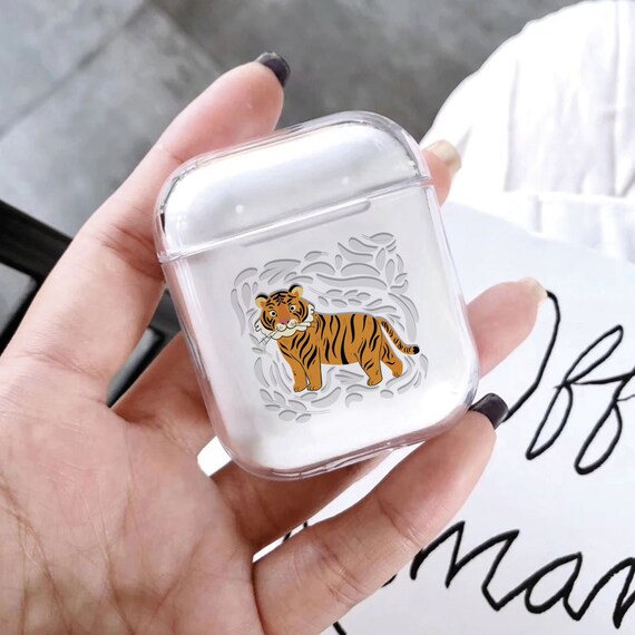 Tiger Airpods 3 Case Cute Animal Apple Headphones Holder Clear | Etsy  Ireland