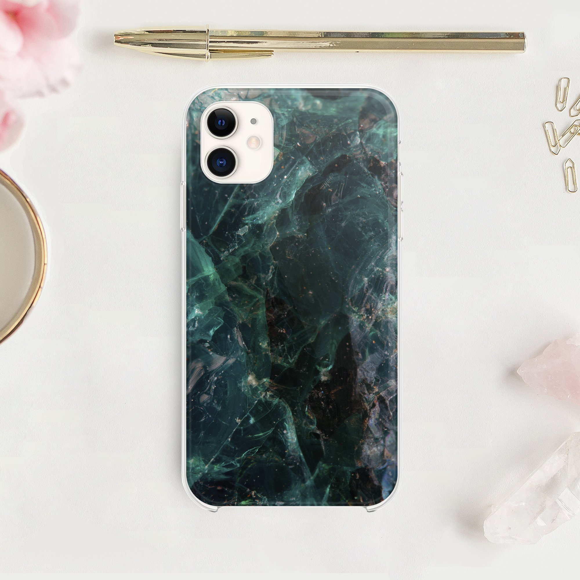 Emerald Phone Case Etsy