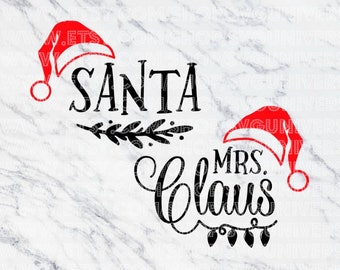 Download Mrs claus svg | Etsy