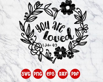 1 John 4 9 Loved Etsy