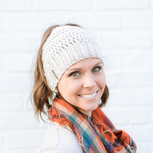 Simple Messy Bun Beanie Crochet Pattern, Crochet Bun Hat Pattern, Crochet Beanie Pattern, Messy Bun Beanie, Juliet Bun Beanie CROCHET