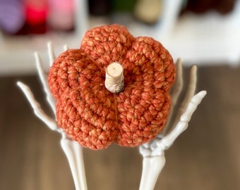 Crochet Pumpkin Pattern, Easy Crochet Pumpkin Pattern for beginners, Crochet Pumpkin Decor, Crochet Fall Decor, Simple Crochet Pumpkin
