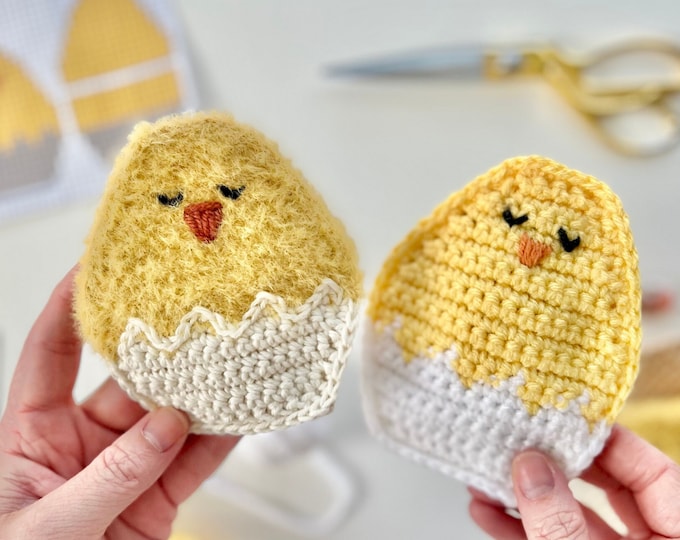 Chick Egg Crochet Pattern- Fillable Gift Pocket