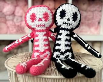 Skeleton Doll Crochet Pattern