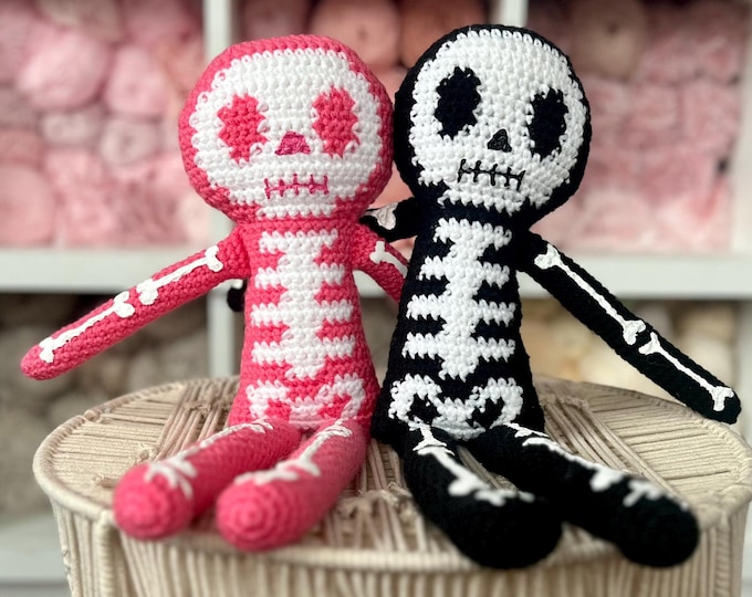 Skeleton Doll Crochet Pattern
