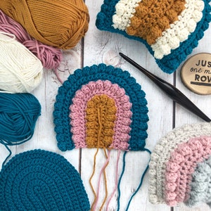 Crochet Rainbow Baby Rattle Pattern, Crochet Baby Rattle Pattern, Crochet Rainbow Baby Gift, Crochet Baby Shower Gift, Crochet Baby Toy image 7