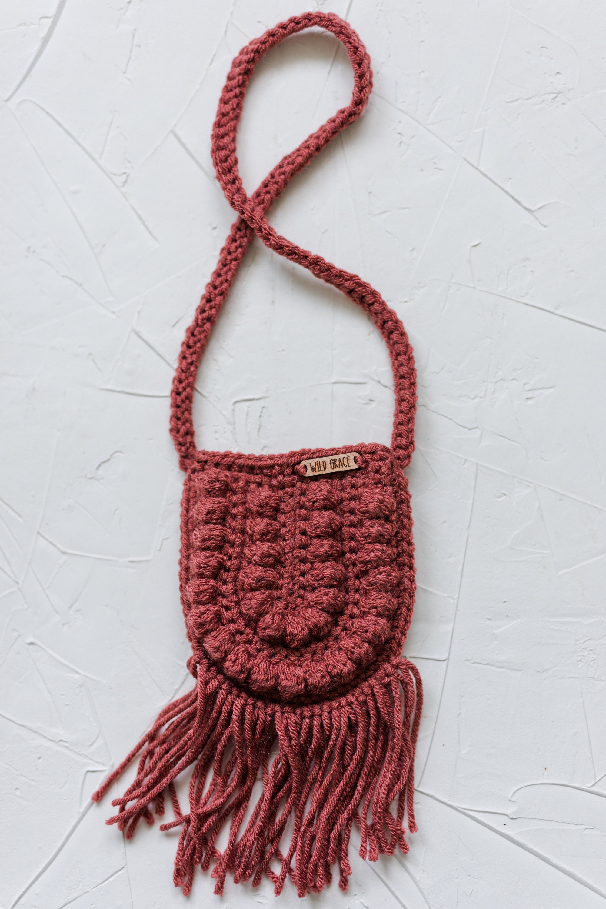 How To Make An Easy Crochet Toddler Bag with Fringe- Free Pattern - A  Crafty Concept