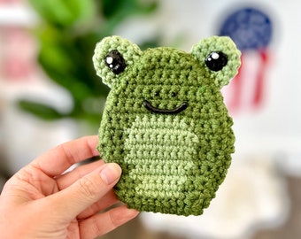 Crochet Frog Gift Pocket Pattern