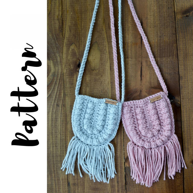 boho crochet purse