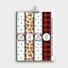 Buffalo Plaid Wrap Labels, Plaid Thank You Cards, Christmas Product ...