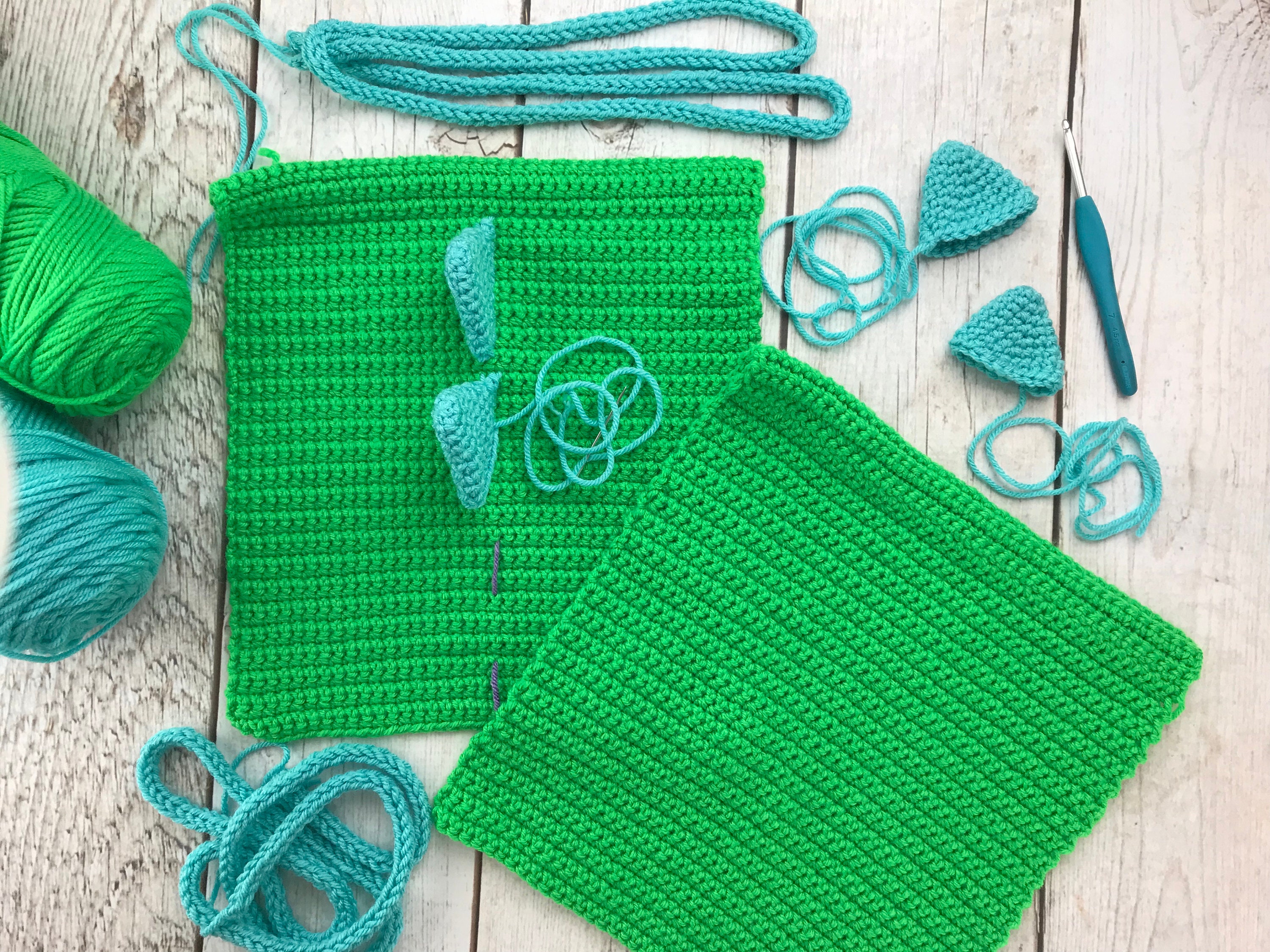 How To Crochet A Drawstring Backpack – Mama In A Stitch