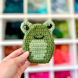 Huevo de Pascua de rana de crochet, patrón de huevo de Pascua rellenable de crochet, patrón de huevo de Pascua de crochet, huevo de Pascua de crochet, patrones de Pascua de crochet