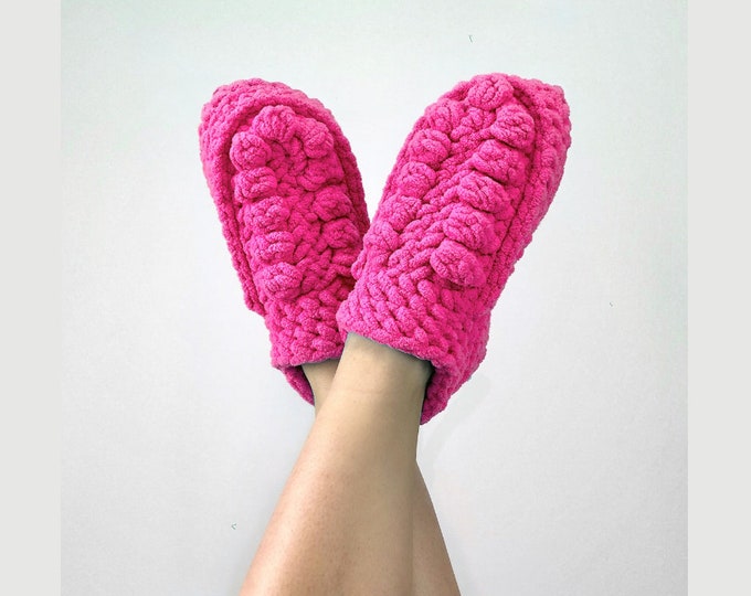 Crochet House Slippers Pattern, Crochet Slippers Pattern, Boho Slippers Crochet Pattern, Crochet House Shoes, Blanket Yarn Crochet Slippers