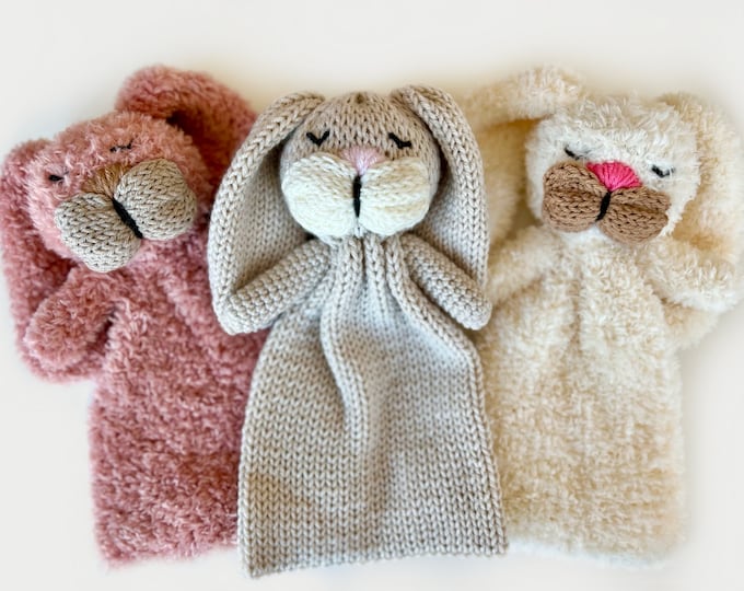 Addi Bunny Pattern - Machine Knit and Crochet Hybrid