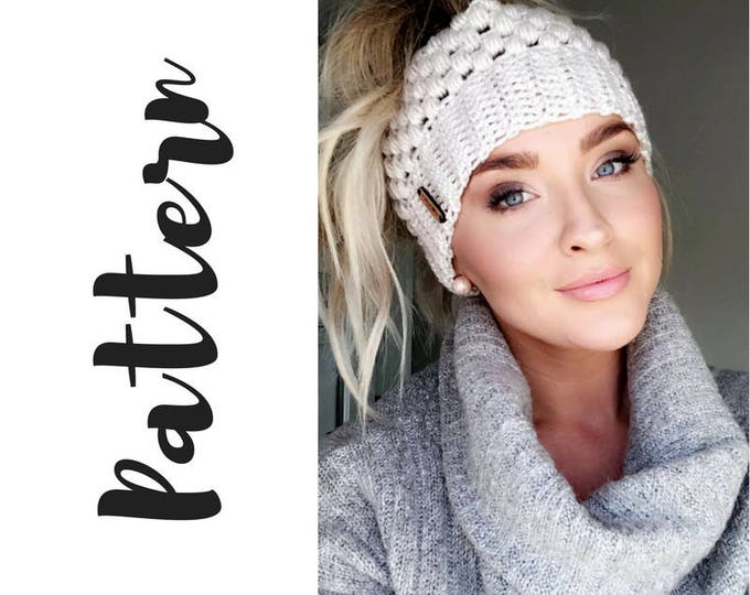 Claire Bun Beanie Crochet Pattern