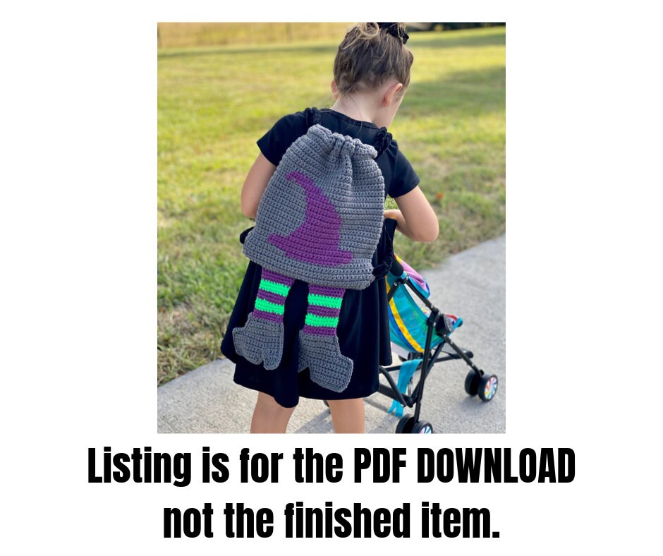 Crochet Dinosaur Backpack, Crochet Backpack Pattern, Crochet Kids