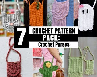 Crochet Purse Pattern Pack