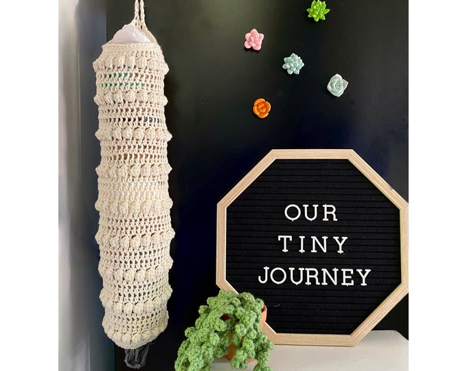 Plastic Bag Holder- Crochet Pattern