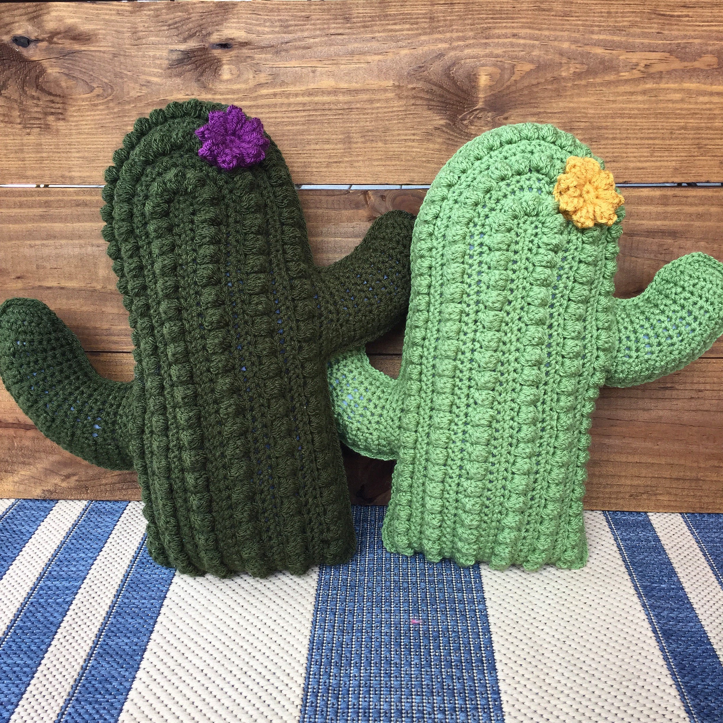 Crochet Cactus Pillow Pattern Digital Download Cactus Pillow Pattern Crochet Cactus Pattern Cactus Pillow Pattern Crochet Pattern