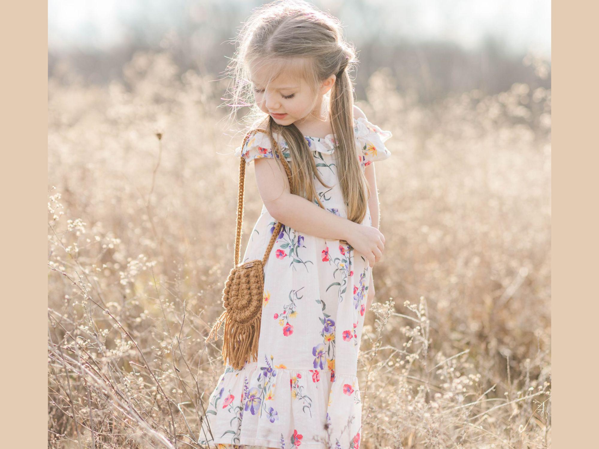 32 Boho Bag Crochet Patterns for Fringe, Florals, and Everyday Texture 10 Crochet Kids Boho Bag Pattern: Toddler Purse