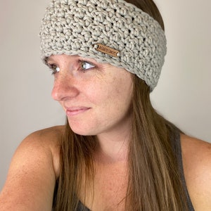 CROCHET Headband Pattern, Crochet Headband For Women, Girls Crochet Headband Pattern, Crochet Ear Warmer Pattern, Crochet Earwarmer Pattern image 7