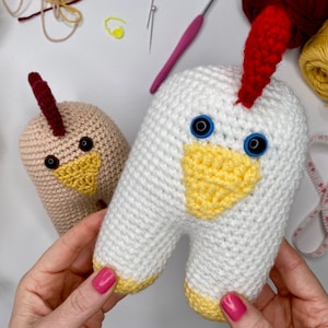Doxie Chicken Crochet Pattern