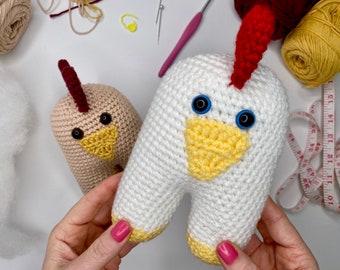 Doxie Chicken Crochet Pattern