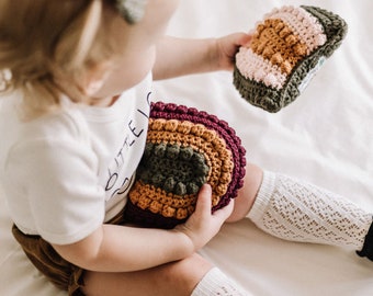 Rainbow Baby Rattle Crochet Pattern