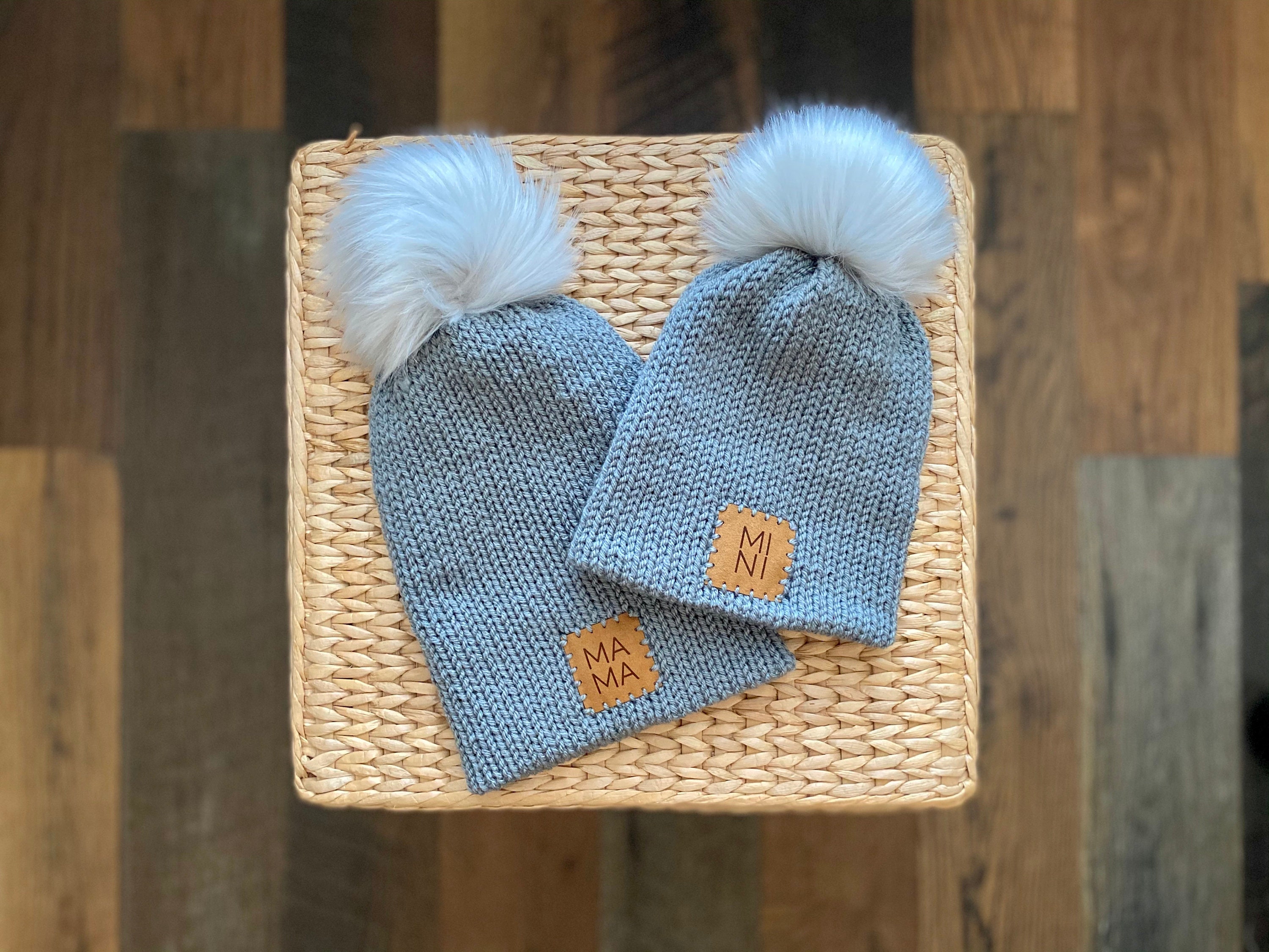 Mommy and Me Hats, Mommy and Me Matching Set, Mommy and Me Beanie Set