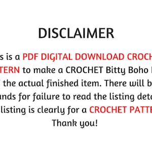 CROCHET PATTERN Crochet Bag, Crochet Purse, Crossbody Bag, Crochet Boho Bag, Crochet Toddler Purse Pattern, DIGITAL Download pdf image 9