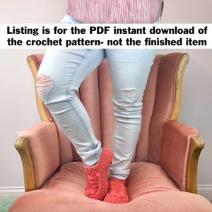 Crochet House Slippers Pattern, Crochet Slippers Pattern, Boho Slippers Crochet Pattern, Crochet House Shoes, Blanket Yarn Crochet Slippers image 4