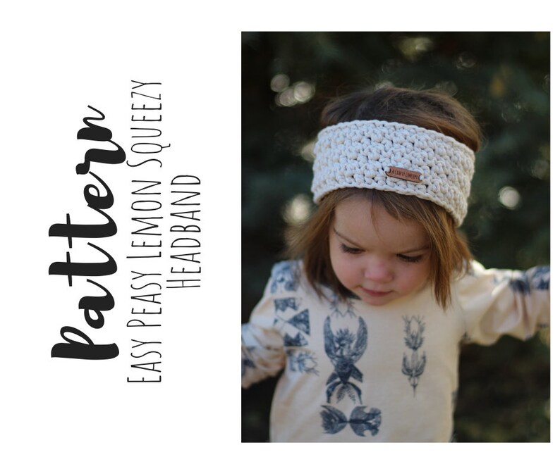 CROCHET Headband Pattern, Crochet Headband For Women, Girls Crochet Headband Pattern, Crochet Ear Warmer Pattern, Crochet Earwarmer Pattern image 2