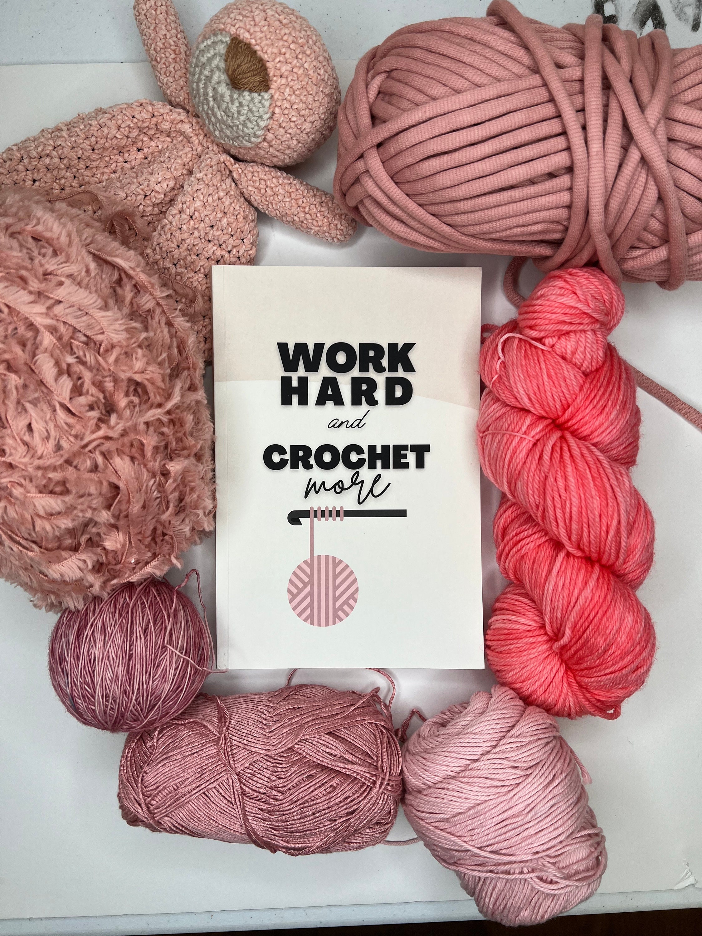 Yarny Things Notebook, Crochet Notebook, Crochet Journal, Crochet Project  Journal, Gifts for Crocheters, Crochet Notes, Crocheter Gift 