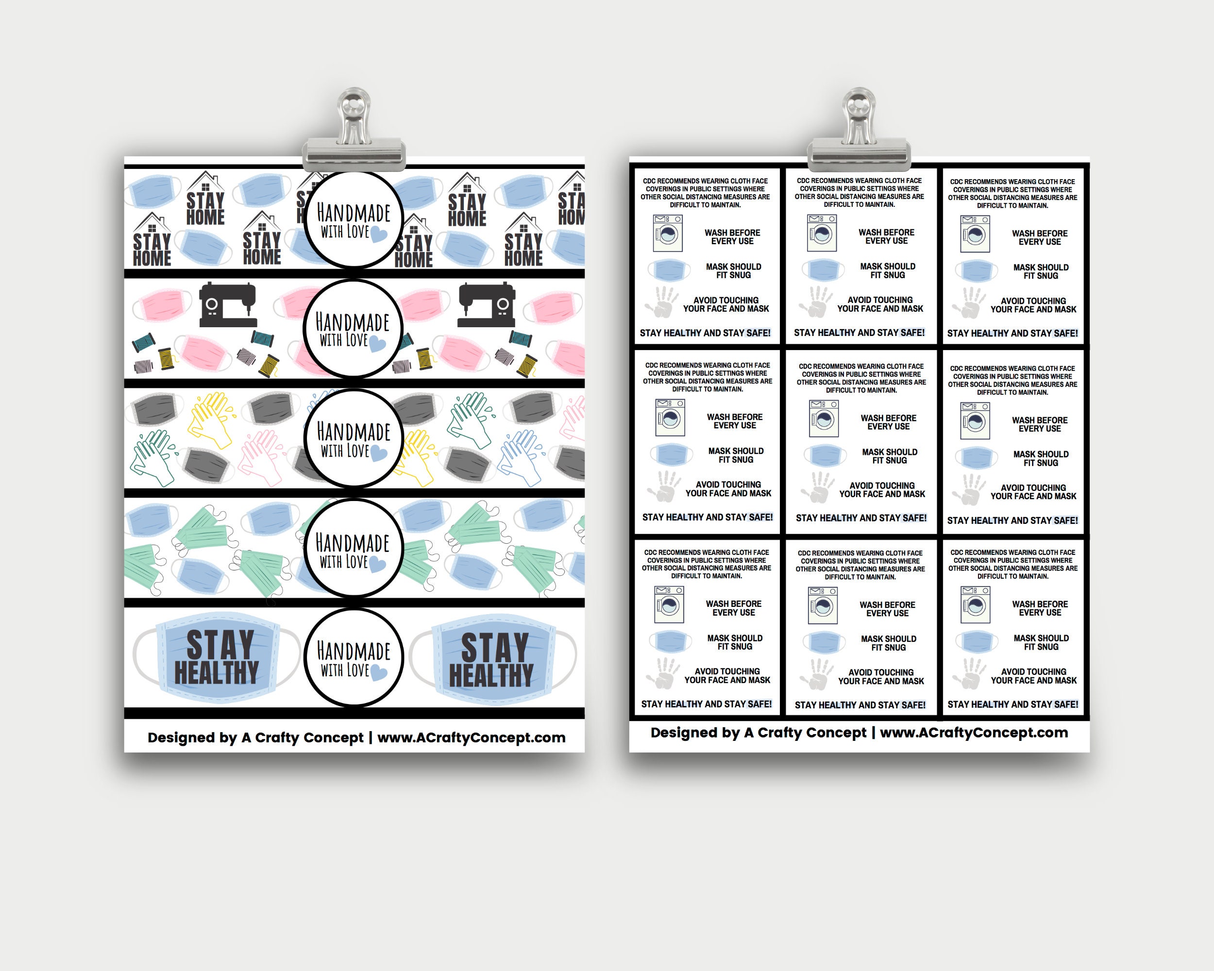 Our nursing home labels pack has all the labels you need to get started.