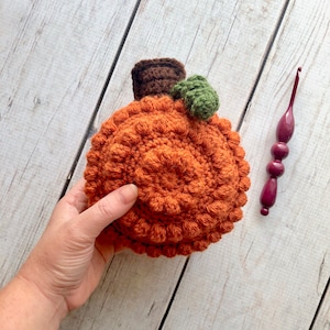 Crochet Pumpkin Baby Rattle Pattern, Crochet Pumpkin, Crochet Baby Toy Pattern, Crochet Baby Rattle, Crochet Baby Pumpkin Fall Crochet